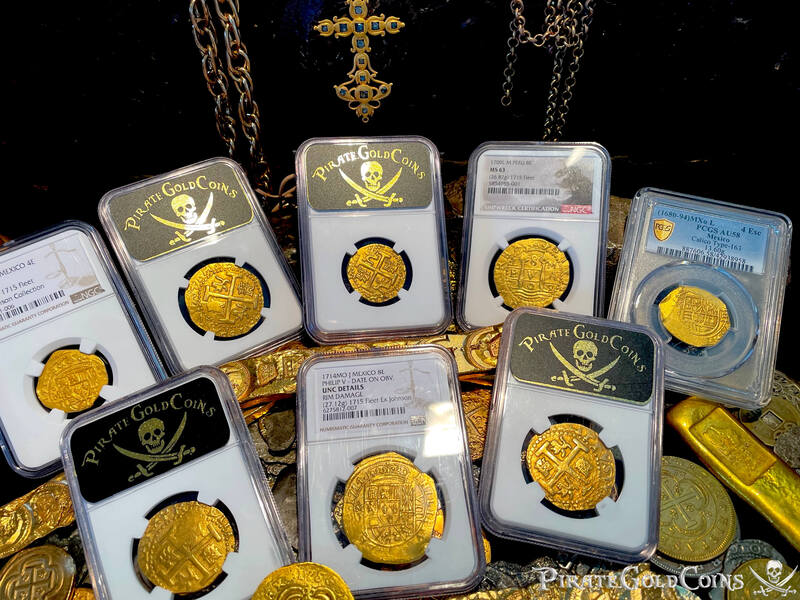 Peru 4 Escudos 1712 "Only 6 Known! 1715 Fleet Shipwreck" NGC 61 33