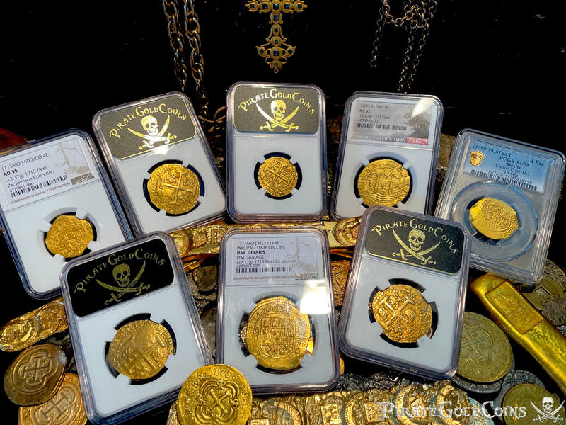 Peru 8 Escudos 1709 "Finest Known- 1715 Fleet Shipwreck" NGC 63 21