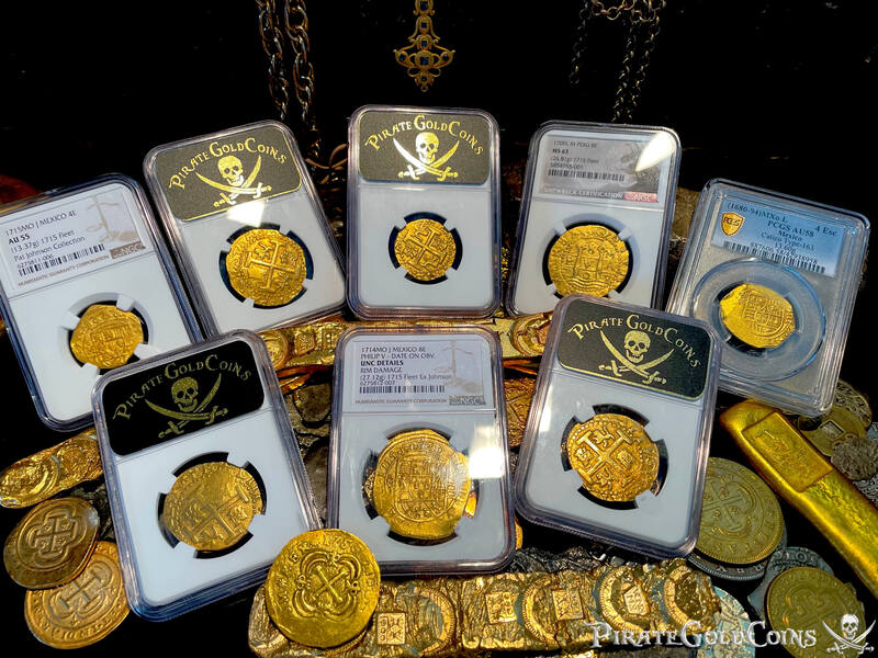 Peru 8 Escudos 1709 "Finest Known- 1715 Fleet Shipwreck" NGC 63 22