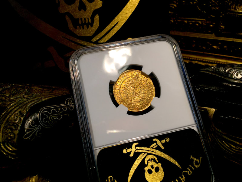 Hungary  1694  "Dated"  Leopold  Ducat  NGC 62  "Madonna" Coin 7