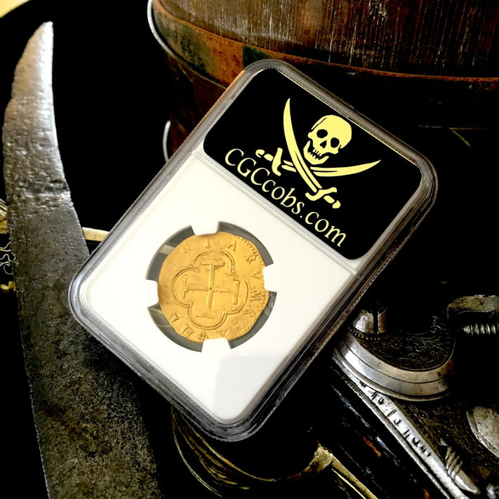 Spain 2 Escudos 1556-98 "King Philip II" NGC 55 "Toledo Mint"