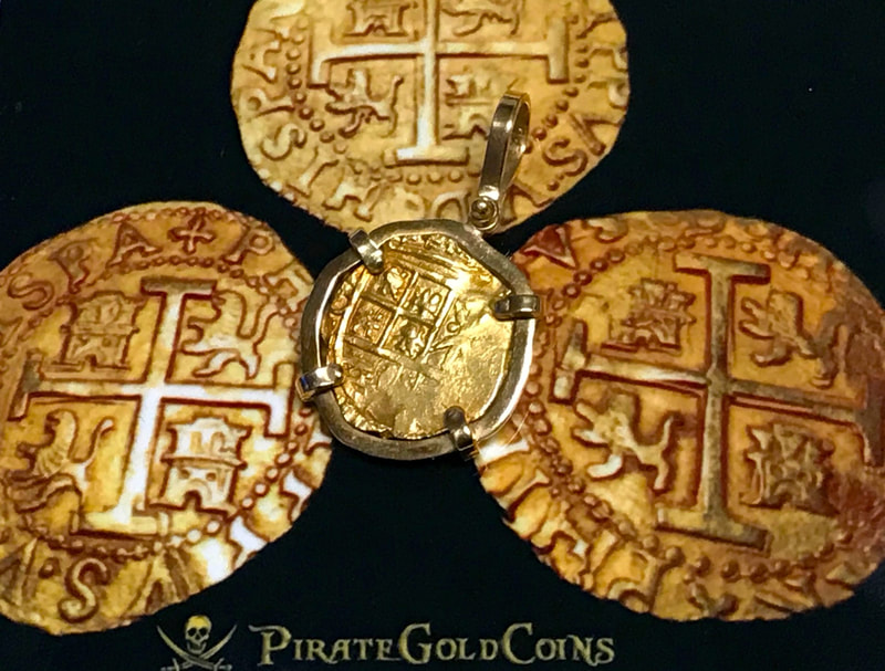 Colombia 2 Escudos "1715 Fleet Shipwreck" Treasure Jewelry 3