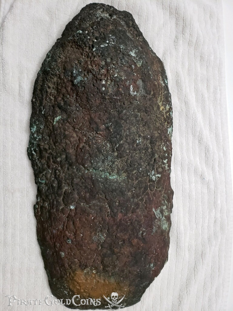 Atocha 1622 Copper Bar 57lbs Ingot with Treasure Salvor's COA 5