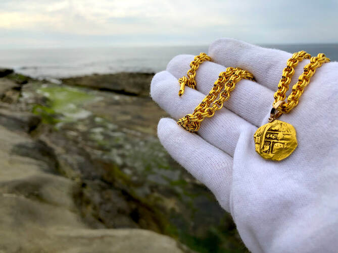 Spanish Gold Shipwreck Coin Jewelry 56