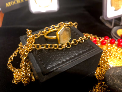 1715 Fleet Shipwreck Ring found in Gold Box Pirate Gold Coins Artifacts 16