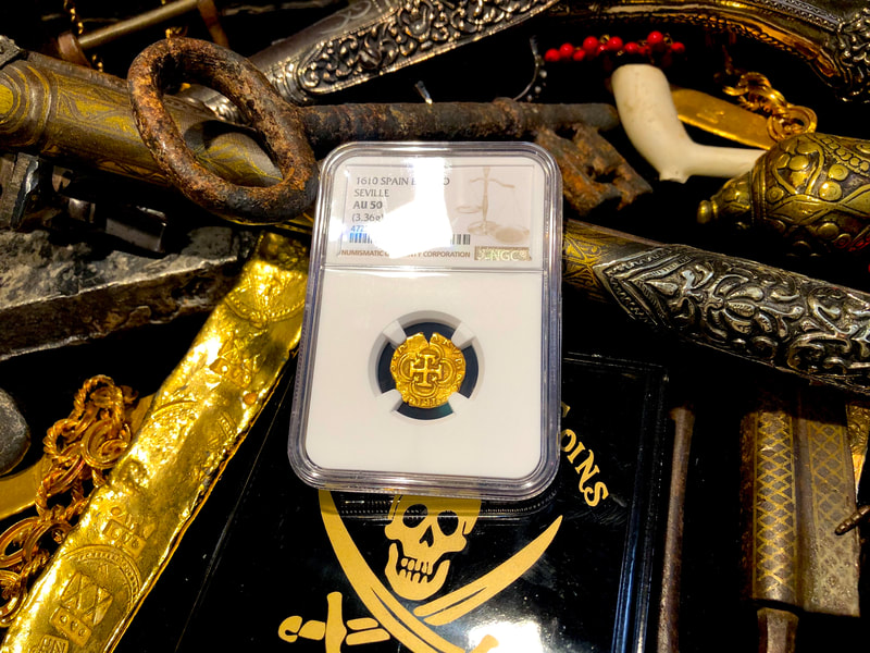 Spain 1 Escudo 1610 "Dated" NGC 50 2