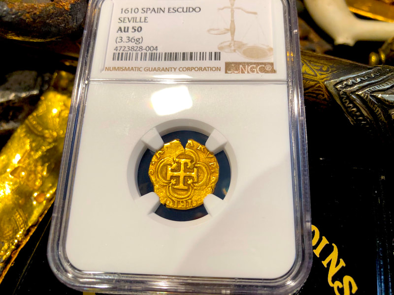 Spain 1 Escudo 1610 "Dated" NGC 50 4