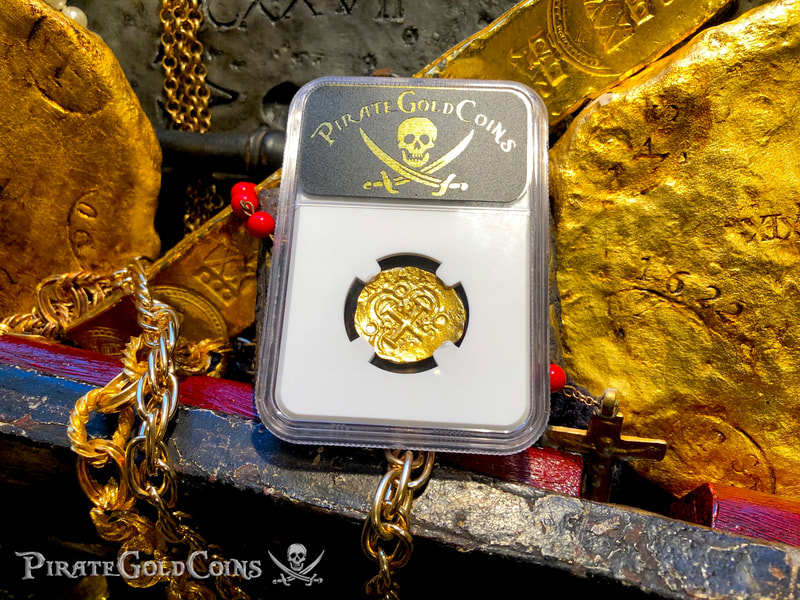 Colombia 2 Escudos 1694-1713 "1715 Fleet Shipwreck" NGC 62 6