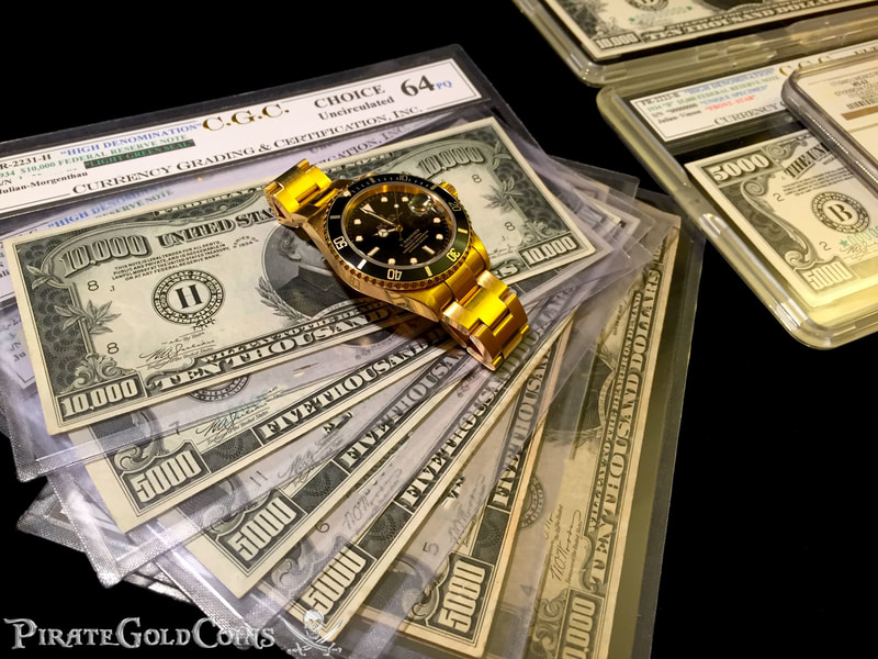 Gold Rolex Submariner w/ Black Face 4