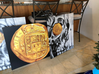 Treasure Paintings by JR Bissell: Mexico 1715 | JR Bissell 16