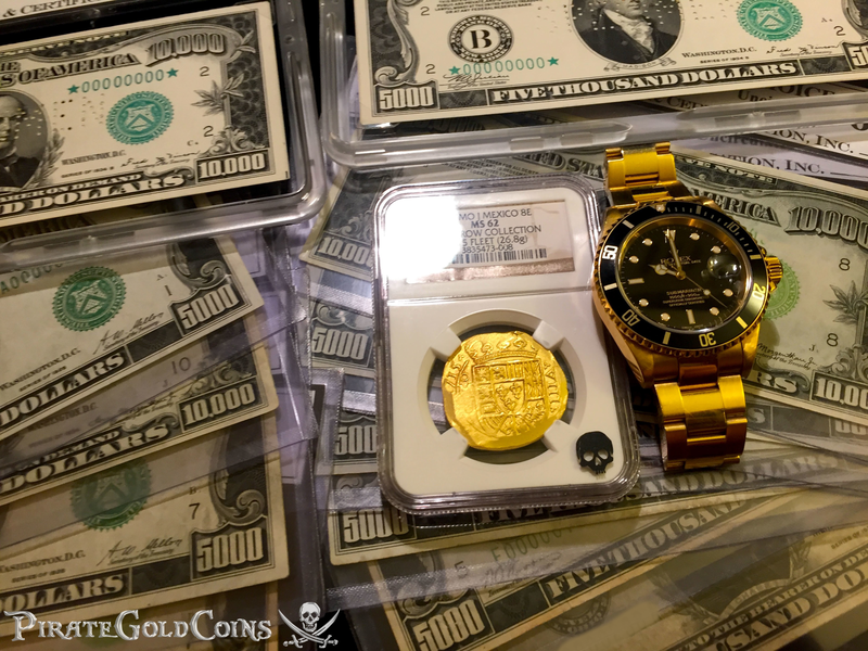Gold Rolex Submariner w/ Black Face 7