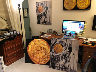 Treasure Paintings by JR Bissell: Mexico 1715 | JR Bissell 18