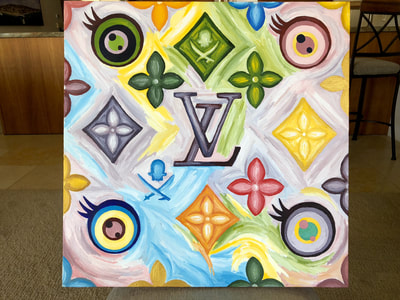 Treasure Paintings by JR Bissell  "LV ~ Life's Vogue" | JR Bissell 11