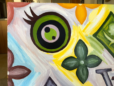 Treasure Paintings by JR Bissell  "LV ~ Life's Vogue" | JR Bissell 15