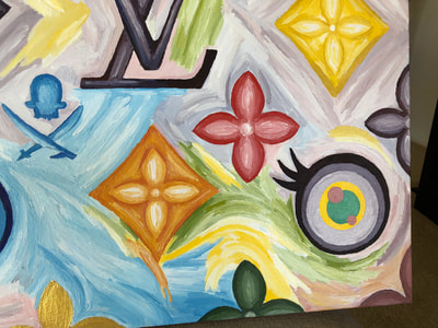 Treasure Paintings by JR Bissell  "LV ~ Life's Vogue" | JR Bissell 25