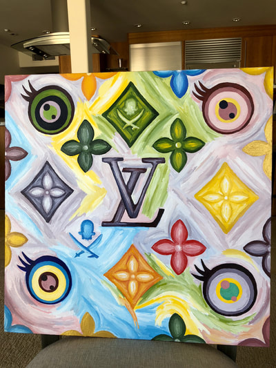 Treasure Paintings by JR Bissell  "LV ~ Life's Vogue" | JR Bissell 28