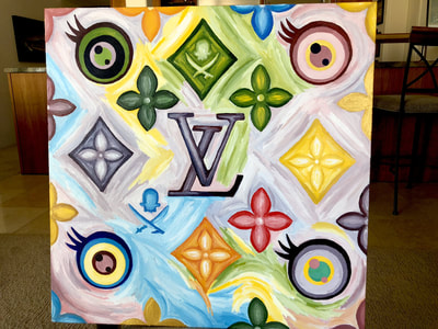Treasure Paintings by JR Bissell  "LV ~ Life's Vogue" | JR Bissell 29