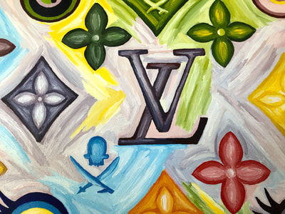 Treasure Paintings by JR Bissell  "LV ~ Life's Vogue" | JR Bissell 31