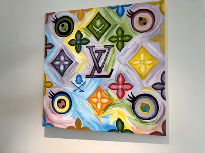 Treasure Paintings by JR Bissell  "LV ~ Life's Vogue" | JR Bissell 32