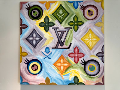 Treasure Paintings by JR Bissell  "LV ~ Life's Vogue" | JR Bissell 3