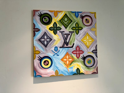 Treasure Paintings by JR Bissell  "LV ~ Life's Vogue" | JR Bissell 21