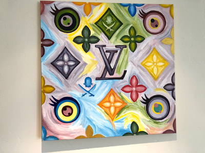 Treasure Paintings by JR Bissell  "LV ~ Life's Vogue" | JR Bissell 7