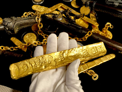 Exact Replica  22kt  Plated Atocha Shipwreck Gold Bar (We Have Real Exact Bar) 5
