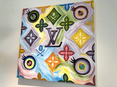 Treasure Paintings by JR Bissell  "LV ~ Life's Vogue" | JR Bissell 9