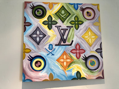 Treasure Paintings by JR Bissell  "LV ~ Life's Vogue" | JR Bissell 16