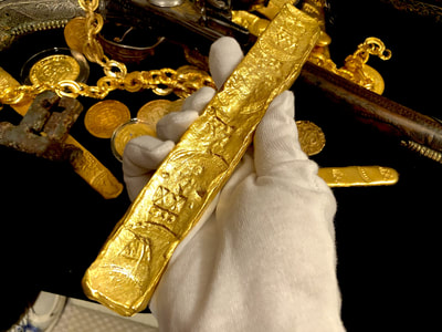 Exact Replica  22kt  Plated Atocha Shipwreck Gold Bar (We Have Real Exact Bar) 8