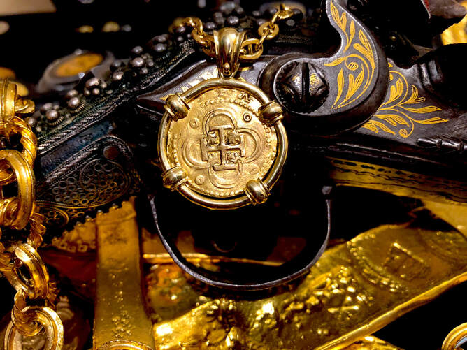 Spanish Gold Shipwreck Coin Jewelry 41