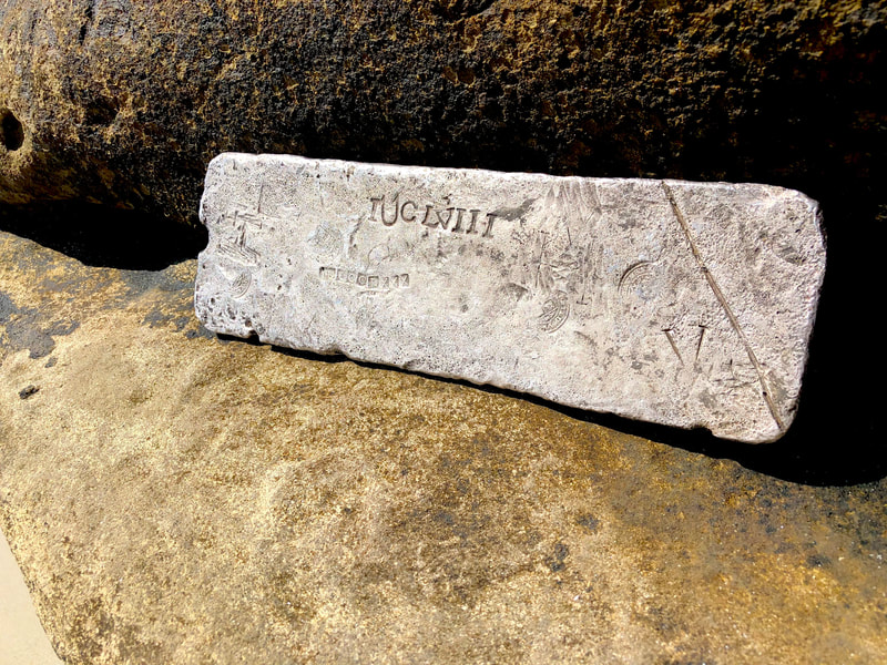 Atocha 1622 Silver Bar 10lbs Ingot with Mel Fisher COA 5