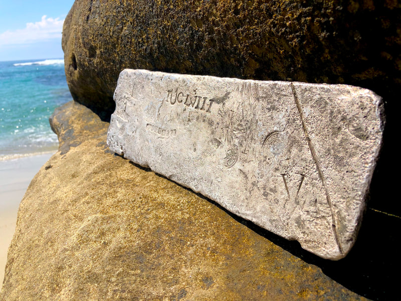 Atocha 1622 Silver Bar 10lbs Ingot with Mel Fisher COA 18