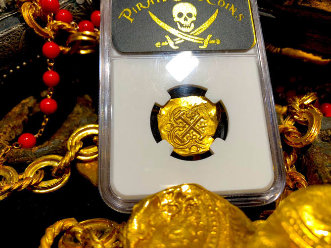 Pirate Gold Coins | Colombia 2 Escudos 33