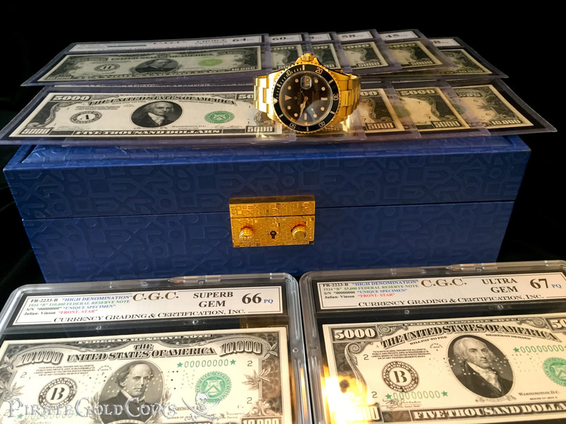Gold Rolex Submariner w/ Black Face 11