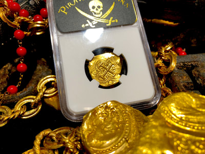 Colombia 1694-13 "1715 Plate Fleet Shipwreck" NGC 64 10