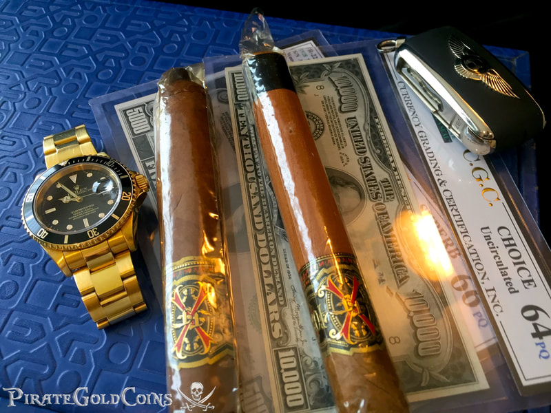 Gold Rolex Submariner w/ Black Face 14