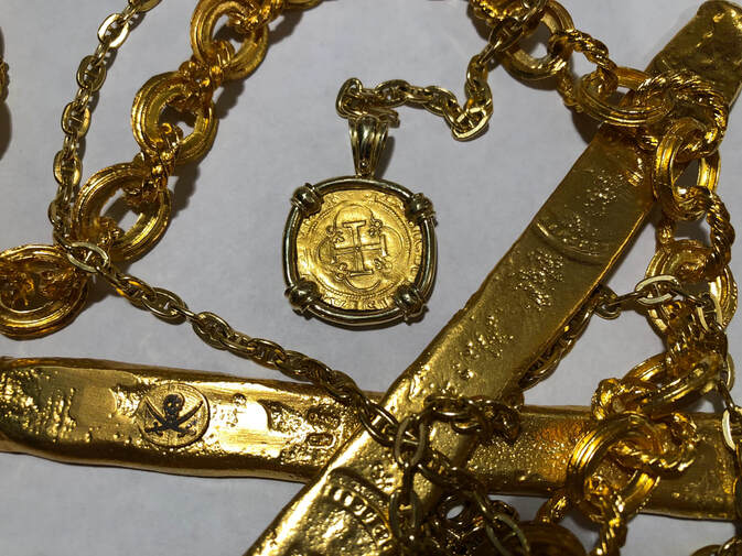 Spanish Gold Shipwreck Coin Jewelry 21