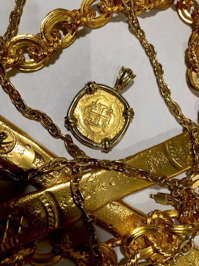 Authentic Spain 1 Escudo 1516-1556 Gold Shipwreck Treasure Jewelry Coin 6