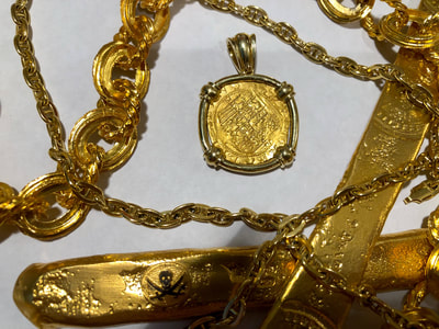 Authentic Spain 1 Escudo 1516-1556 Gold Shipwreck Treasure Jewelry Coin 8