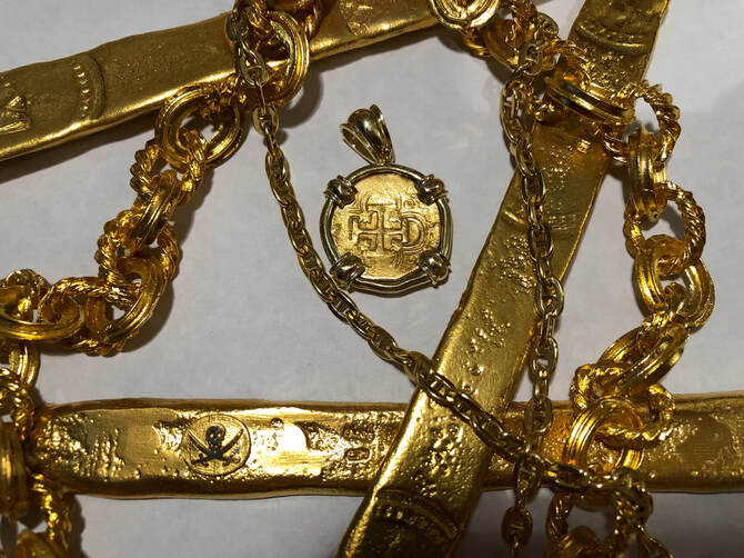 Spanish Gold Shipwreck Coin Jewelry 48