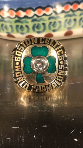 1984 Diamond Celtics Championship Ring "Larry Bird"