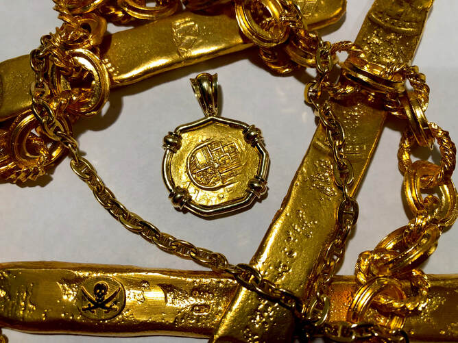 Spanish Gold Shipwreck Coin Jewelry 49