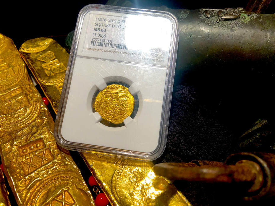 Spain 1 Escudo 1516-56 "Mint State" NGC 63