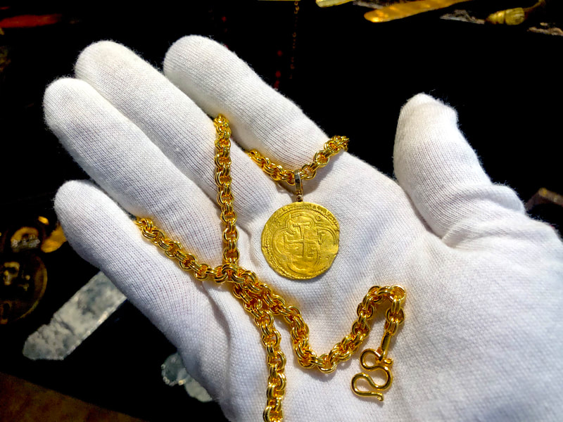 Spain 2 Escudos 1556-98 "Toledo Mint" Pendant 3