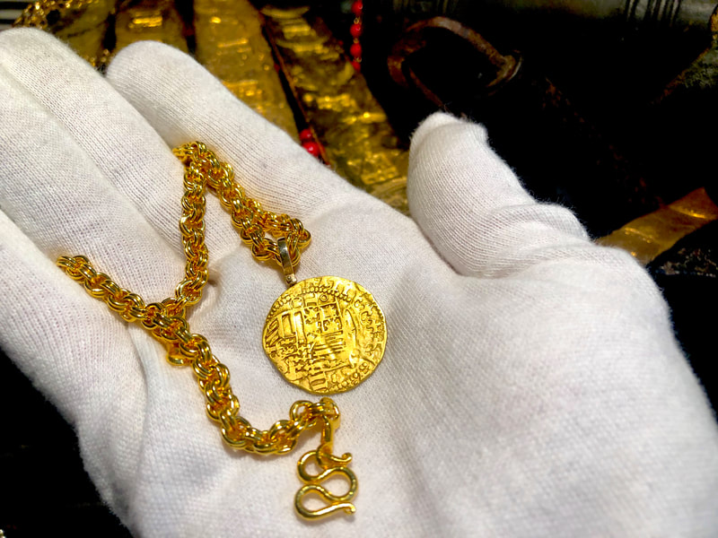 Spain 2 Escudos 1556-98 "Toledo Mint" Pendant 7