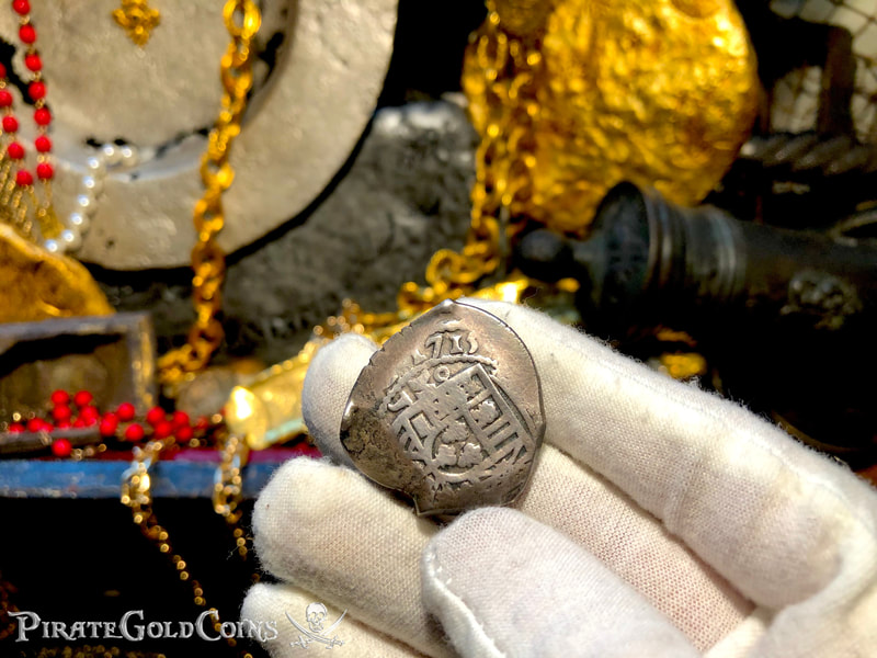Mexico 4 Reales 1715 "Dated from the 1715 Fleet Shipwreck" to be Pendant 4