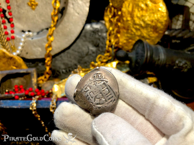 Mexico 4 Reales 1715 "Dated from the 1715 Fleet Shipwreck" to be Pendant 5