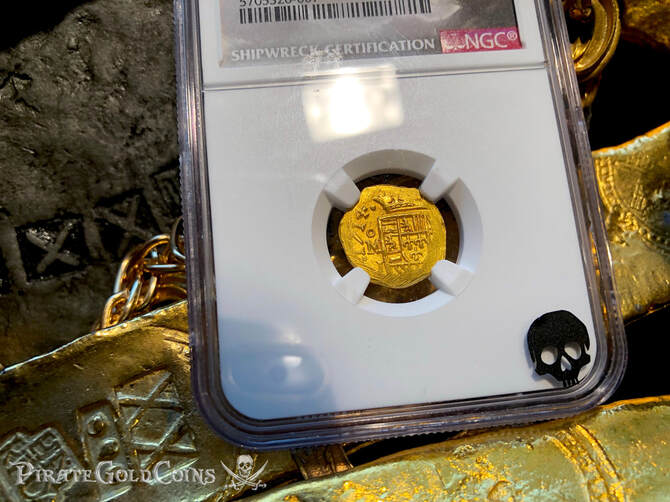 Mexico 1 Escudo 1714 "1715 Fleet Shipwreck" NGC 65