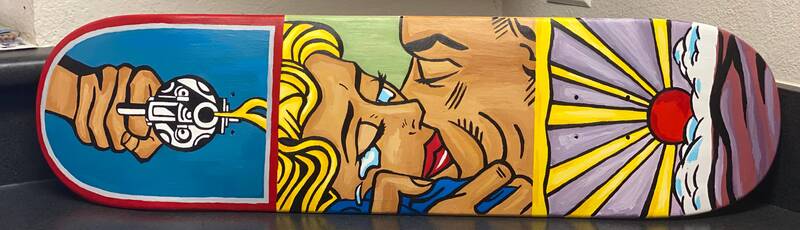 Treasure Paintings by JR Bissell: A Pirate Rendition of Roy Lichtenstein 6